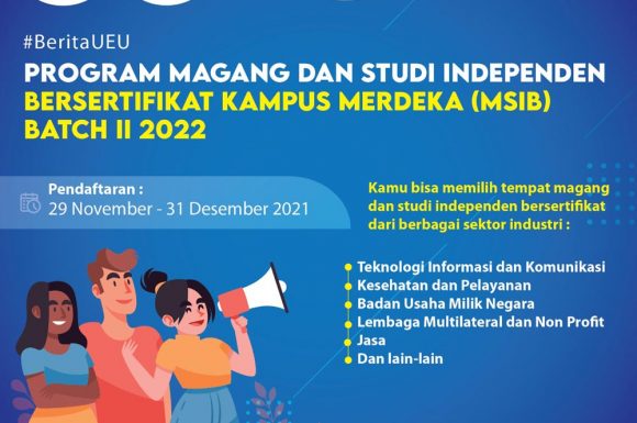 Program Magang dan Studi Independen Bersertifikat Kampus Merdeka Batch II 2022